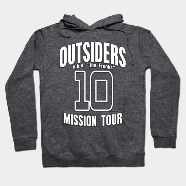 Outsiders M-Tour 2010 Hoodie by thelifeoxford